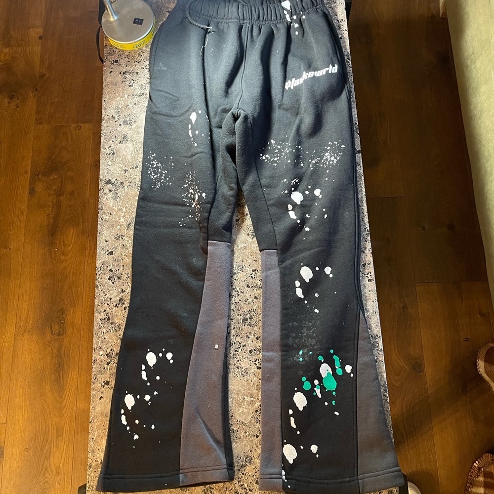 Stackwrld flared sweatpants